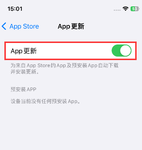 福建苹果15维修中心如何让iPhone15APP自动更新